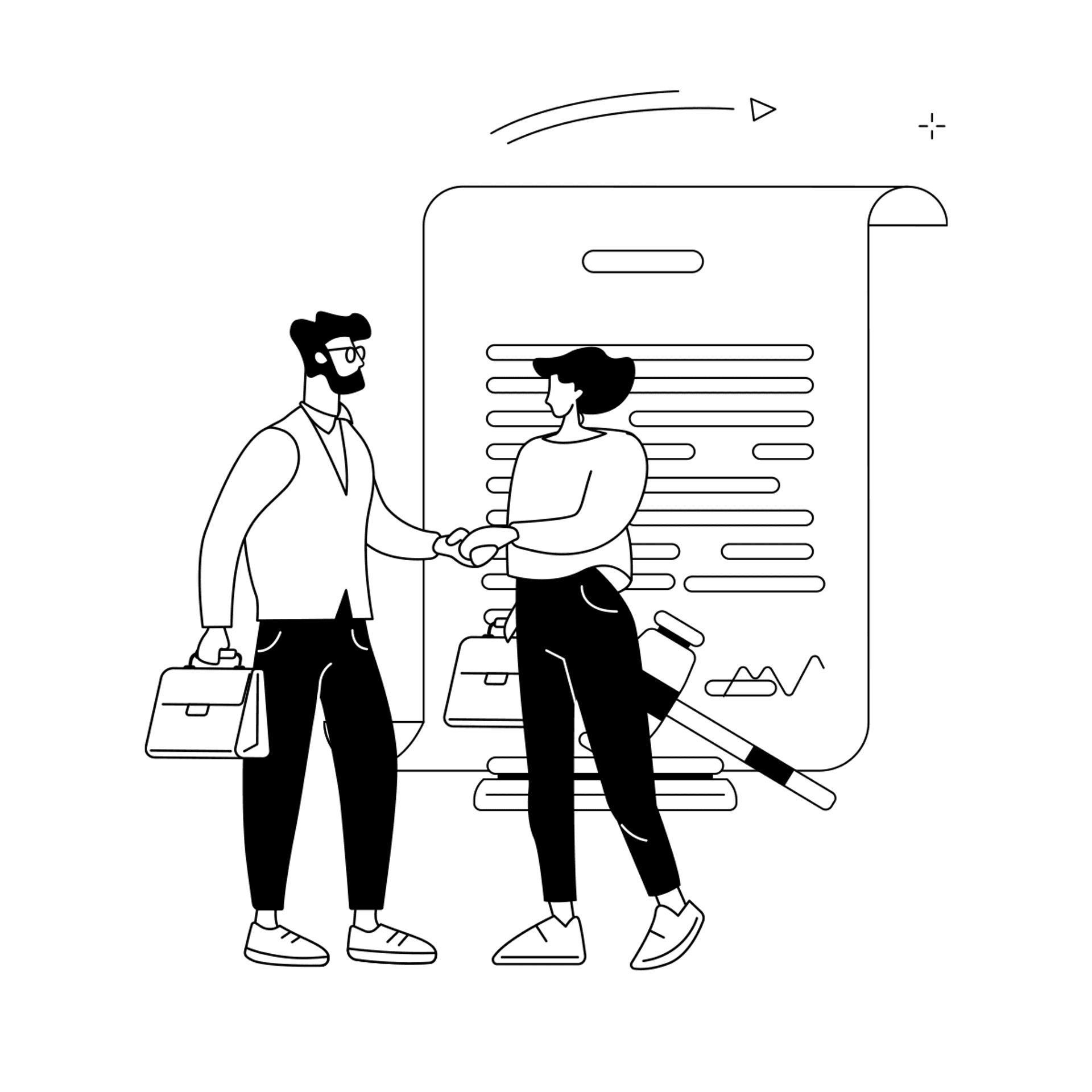 Panning photo of grey coupe on road